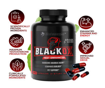 Unleash Your Full Potential with Black Ox: The Ultimate Testosterone Booster